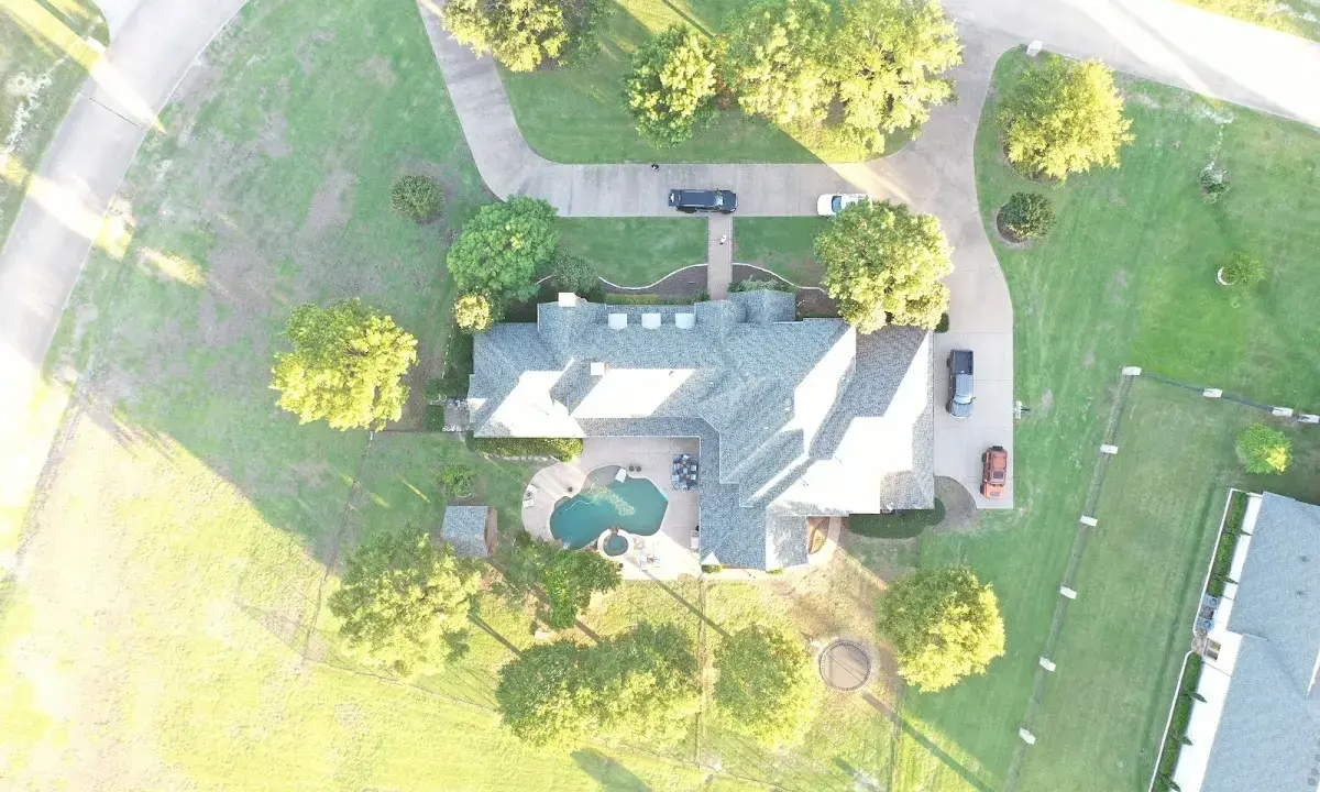 New shingle roof installation on a home in North Fond du Lac